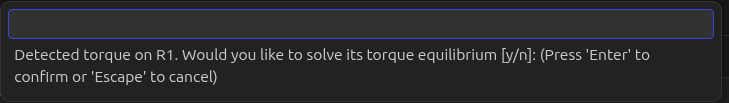 Solving for A1 --> Detected Torque Prompt